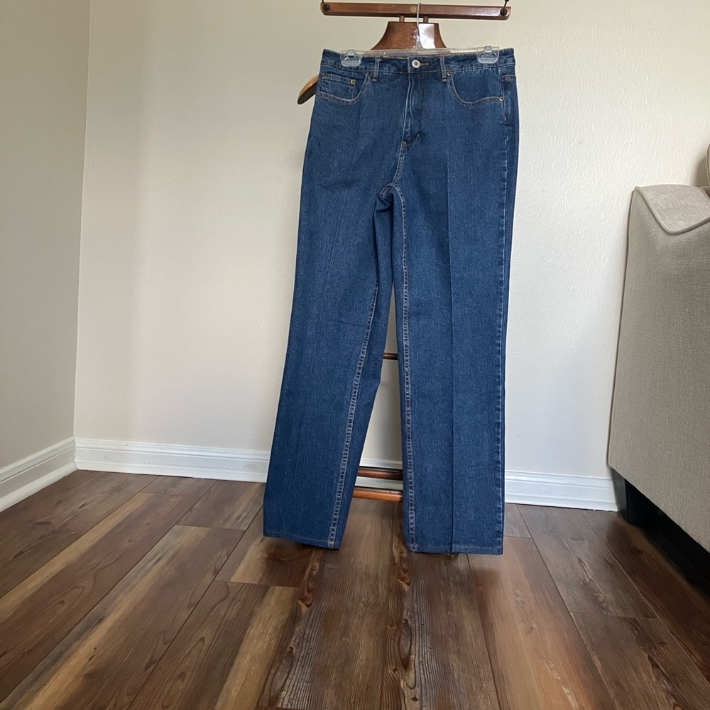 Coldwater Creek Dark Blue Straight Jeans